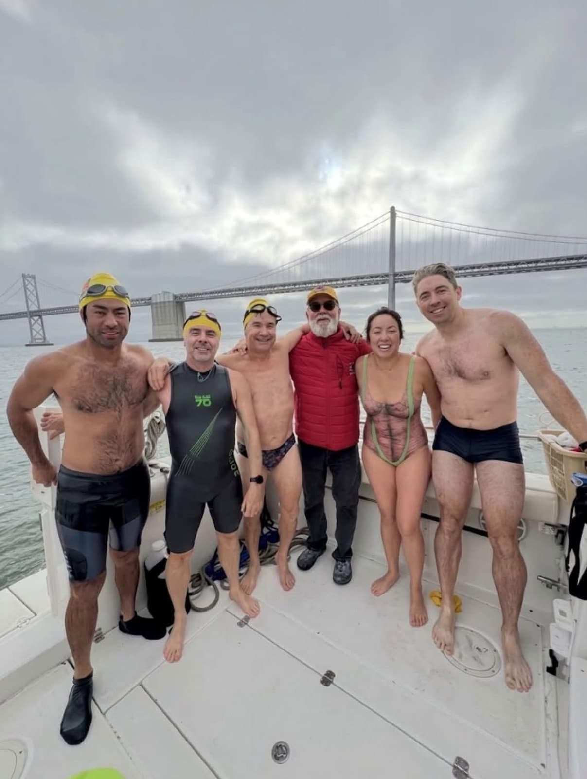 After the swim